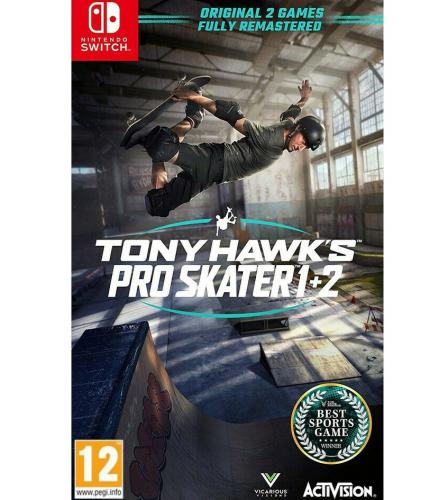 TONY HAWK'S PRO SKATER 1 AND 2 SWITCH