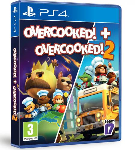 OVERCOOKED! AND OVERCOOKED! 2 - DOUBLE PACK PS4