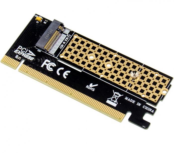 ΚΑΡΤΑ ΕΠΕΚΤΑΣΗΣ POWERTECH 16x PCIe ΣΕ M.2 M KEY NVMe ST529