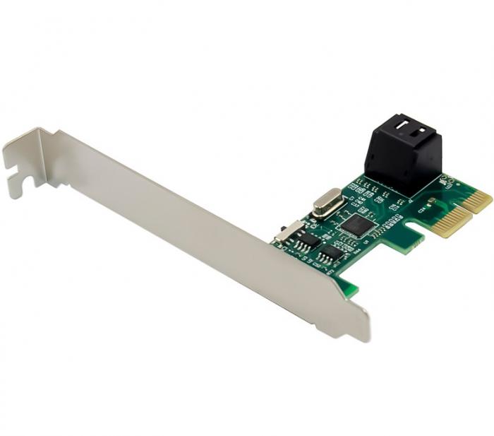 ΚΑΡΤΑ ΕΠΕΚΤΑΣΗΣ POWERTECH PCIe ΣΕ 2x SATA 3.0 ST544 ASM1061