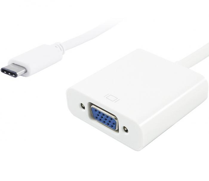 ΜΕΤΑΤΡΟΠΕΑΣ POWERTECH USB TYPE-C ΣΕ VGA PTH-034