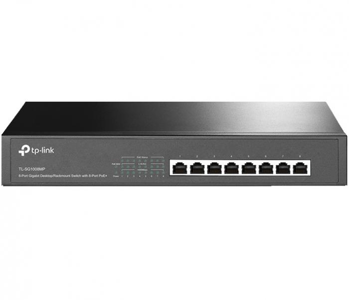 SWITCH TP-LINK TL-SG1008MP 8 PORT PoE+