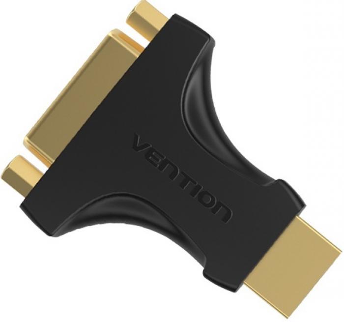 ΑΝΤΑΠΤΟΡΑΣ VENTION HDMI MALE ΣΕ DVI 24+5 AIKB0 BLACK