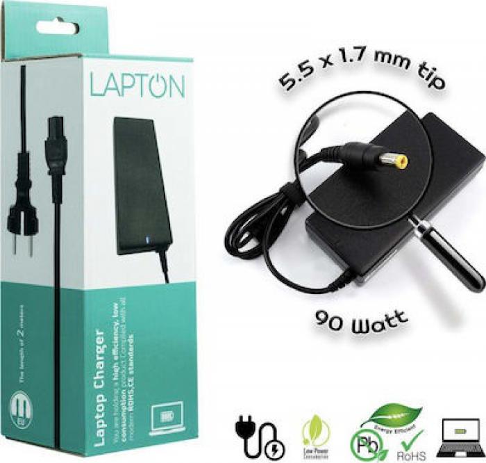 ΦΟΡΤΙΣΤΗΣ LAPTON ΓΙΑ LAPTOP ACER 19V - 4.74A - 90W AC10