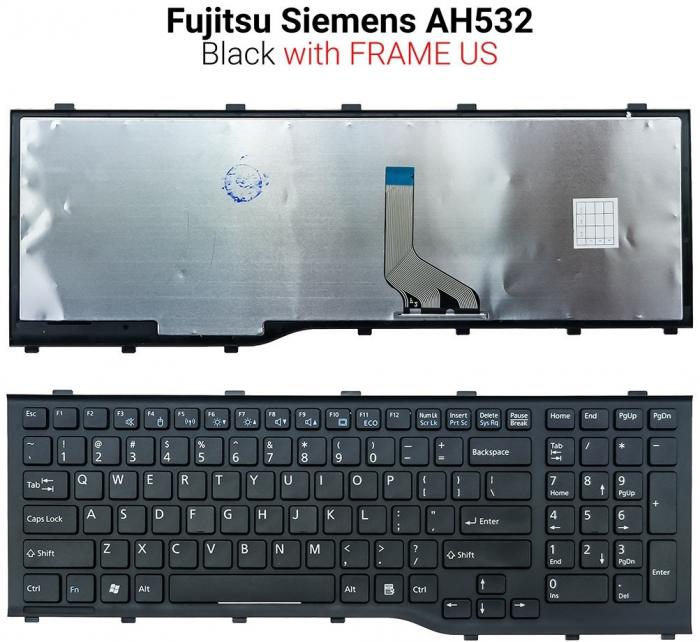 ΠΛΗΚΤΡΟΛΟΓΙΟ ΓΙΑ LAPTOP FUJITSU SIEMENS AH532 US BLACK
