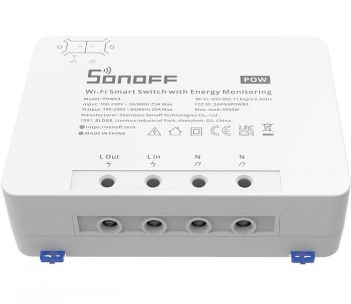 ΔΙΑΚΟΠΤΗΣ SMART - ΜΕΤΡΗΤΗΣ ΙΣΧΥΟΣ SONOFF POWR3 WHITE