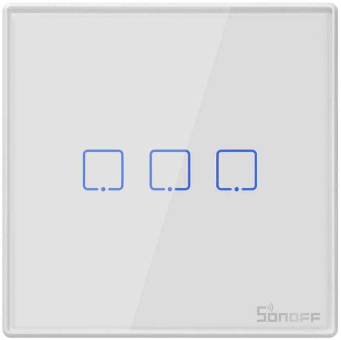 ΔΙΑΚΟΠΤΗΣ SMART SONOFF T2EU3C-RF WHITE