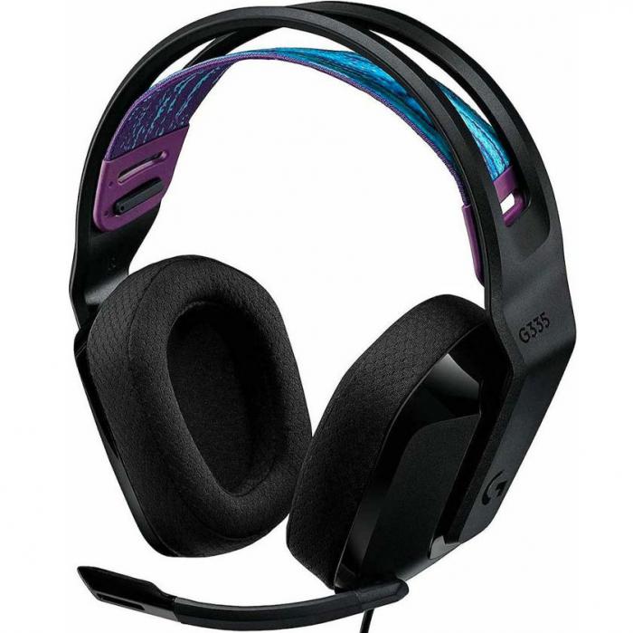ΑΚΟΥΣΤΙΚΑ ΜΕ ΜΙΚΡΟΦΩΝΟ GAMING LOGITECH G335 BLACK 981-000978