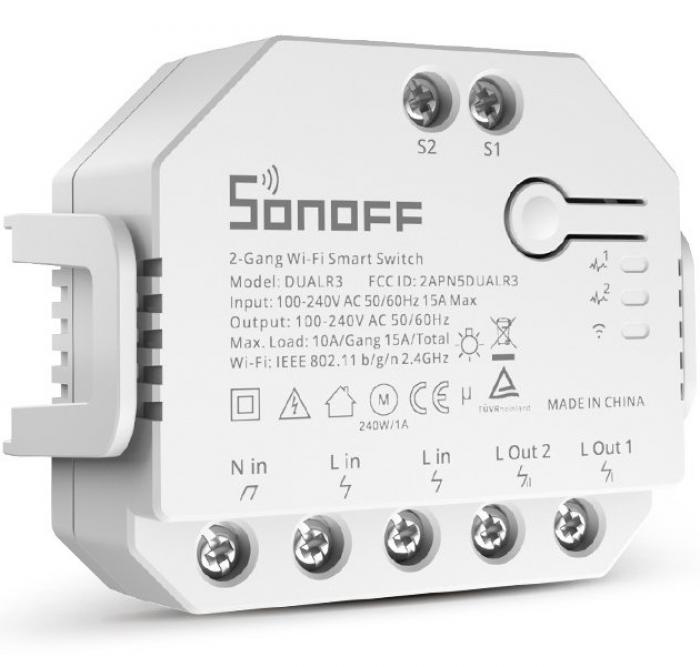 SMART ΔΙΑΚΟΠΤΗΣ SONOFF DUALR3