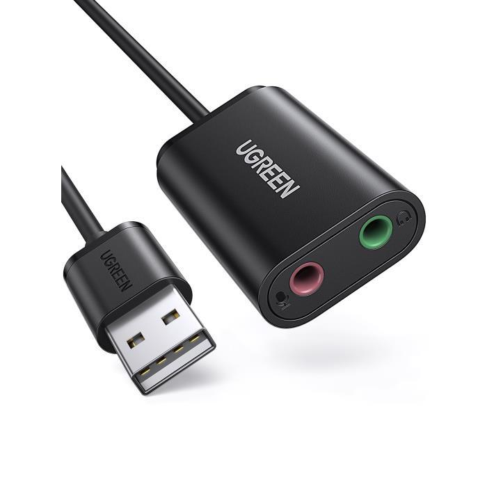 ΚΑΡΤΑ ΗΧΟΥ UGREEN US205 BLACK