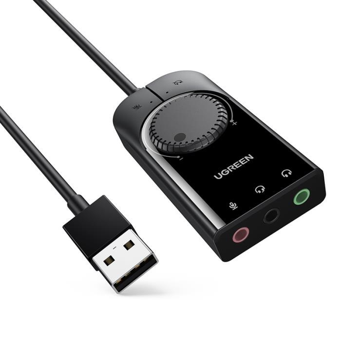 ΚΑΡΤΑ ΗΧΟΥ UGREEN CM129 BLACK