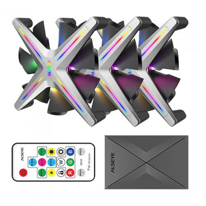COOLER ΓΙΑ CASE RGB-FAN KIT ALSEYE X12