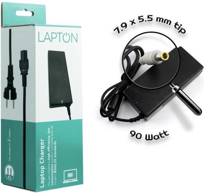 ΦΟΡΤΙΣΤΗΣ LAPTON ΓΙΑ LAPTOP LENOVO 20V 4.5A 90W AC18