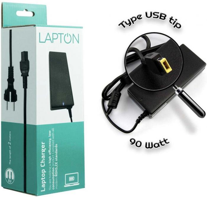 ΦΟΡΤΙΣΤΗΣ LAPTON ΓΙΑ LAPTOP LENOVO 20V 4.5A 90W AC17