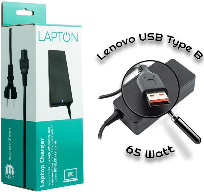 ΦΟΡΤΙΣΤΗΣ LAPTON ΓΙΑ LAPTOP LENOVO 20V 3.25A 65W AC42