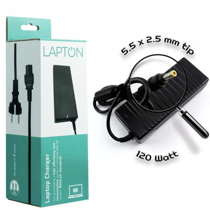 ΦΟΡΤΙΣΤΗΣ LAPTON ΓΙΑ LAPTOP TOSHIBA 19V 6.3A 120W AC06
