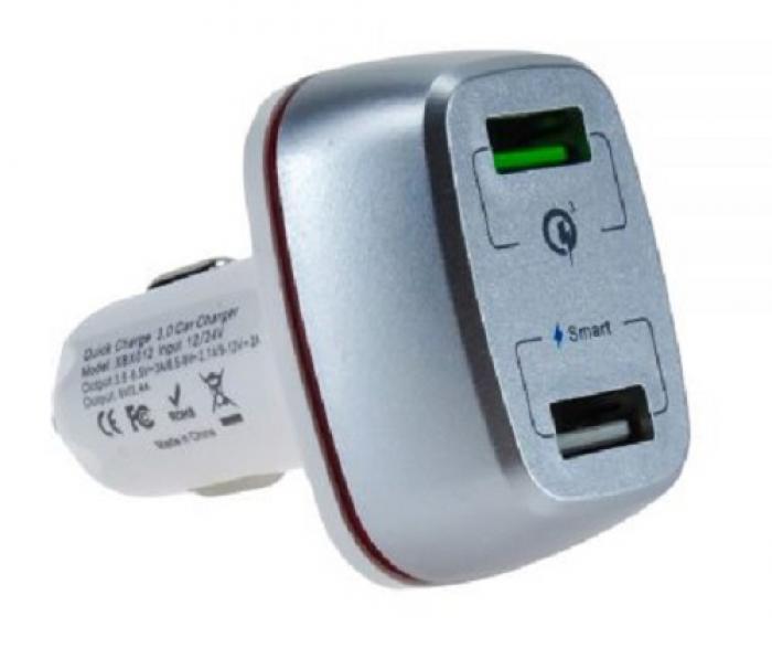 ΦΟΡΤΙΣΤΗΣ ΑΥΤΟΚΙΝΗΤΟΥ XBX012 G624 QC 3.0 42W
