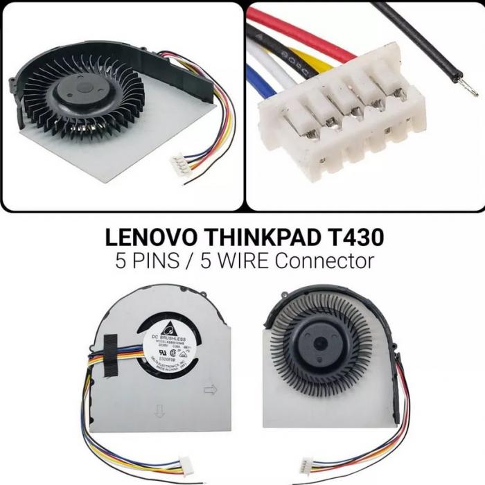 ΑΝΕΜΙΣΤΗΡΑΣ ΓΙΑ LAPTOP LENOVO THINKPAD T430 T430i 04X3787 04W3267 0B41086 (5 PIN)