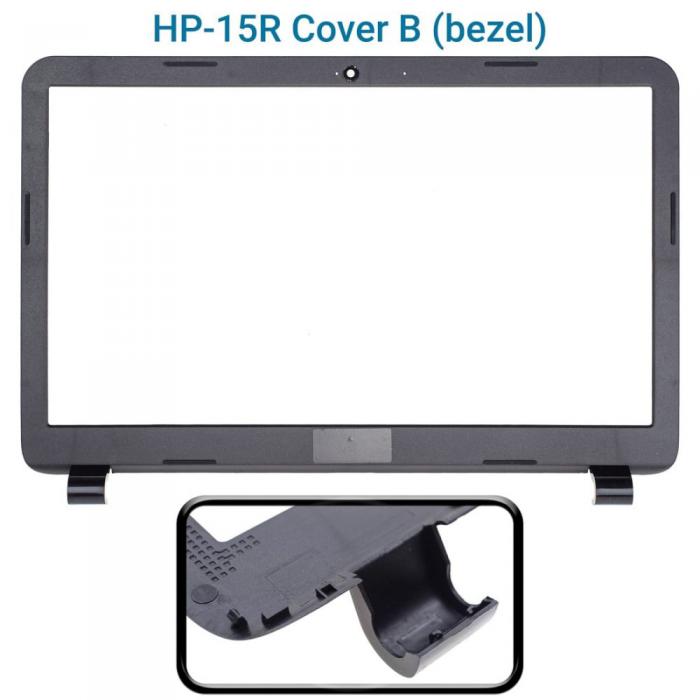 COVER B ΓΙΑ LAPTOP HP 15-R OEM BLACK