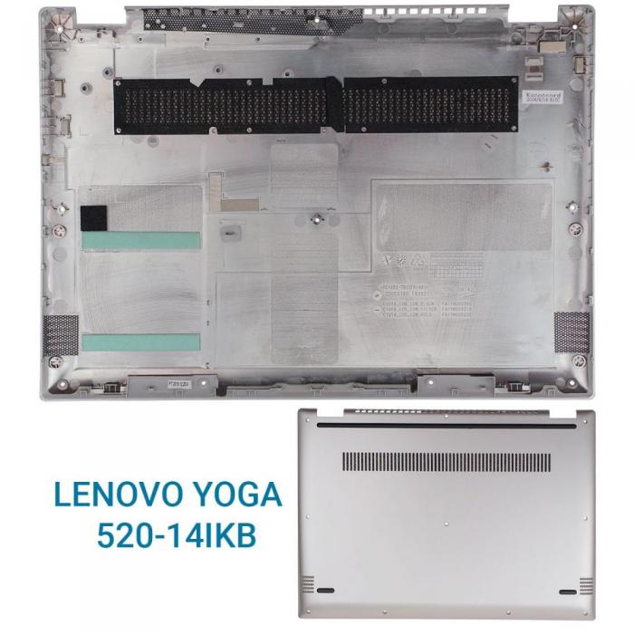COVER D ΓΙΑ LAPTOP LENOVO YOGA 520-14IKB OEM SILVER