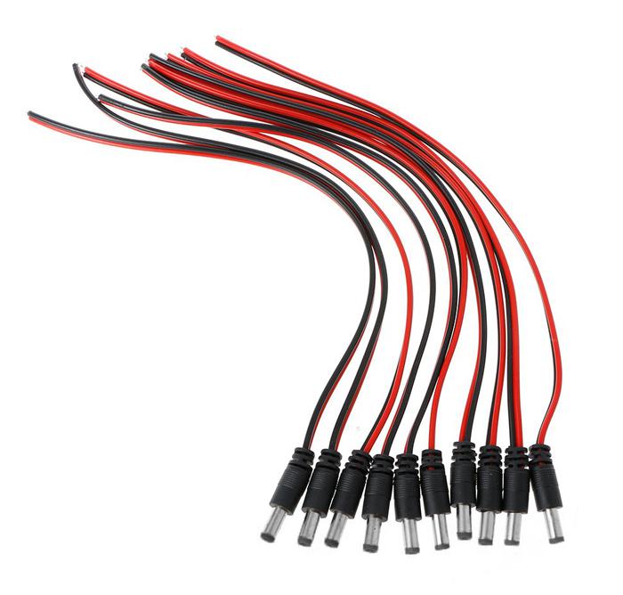 ΒΥΣΜΑ ΤΡΟΦΟΔΟΣΙΑΣ FOLKSAFE FS-DCPIGTAIL-M 5.5MM x 2.1MM (10 ΤΕΜΑΧΙΑ)