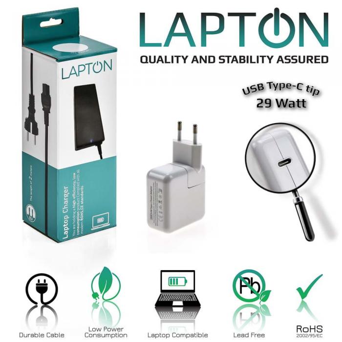 ΦΟΡΤΙΣΤΗΣ LAPTON TYPE-C 29W AC50
