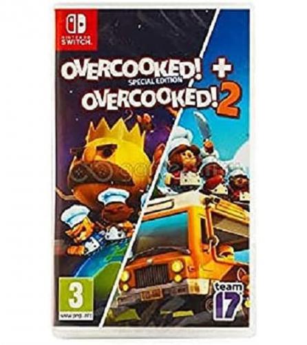 OVERCOOKED 1 SPECIAL EDITION AND OVERCOOKED 2 - DOUBLE PACK SWITCH