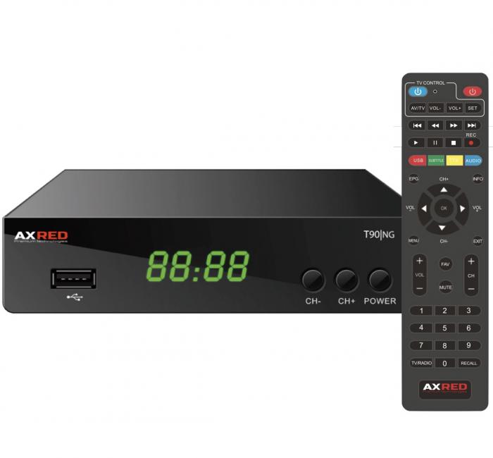 ΕΠΙΓΕΙΟΣ ΨΗΦΙΑΚΟΣ ΔΕΚΤΗΣ MPEG 4 AXRED AX T90 NG