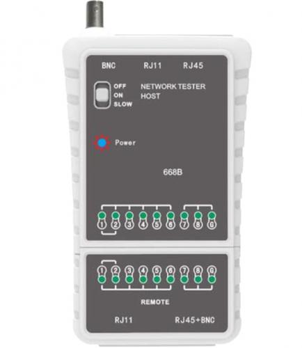 ΕΡΓΑΛΕΙΟ ΕΛΕΓΧΟΥ ΚΑΛΩΔΙΩΣΕΩΝ ΔΙΚΤΥΟΥ RJ11 RJ12 RJ45 BNC FY-668B