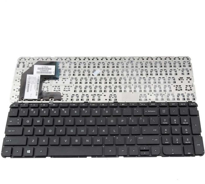ΠΛΗΚΤΡΟΛΟΓΙΟ ΓΙΑ LAPTOP HP 15-B000 SLEEKBOOK WITHOUT FRAME US BLACK