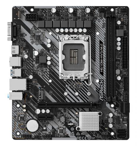 ΜΗΤΡΙΚΗ ΚΑΡΤΑ ASROCK H610M-HVS/M.2 R2.0 S1700 2x DDR4 USB 3.2 GEN1