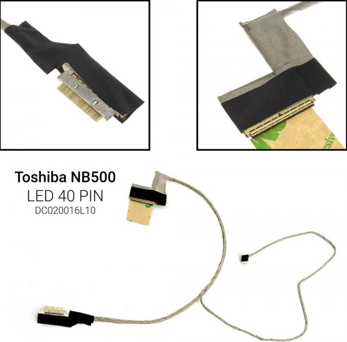 ΚΑΛΩΔΙΟΤΑΙΝΙΑ ΓΙΑ ΟΘΟΝΗ LAPTOP TOSHIBA NB500 NB505 NB520 NB520 DC020016L10