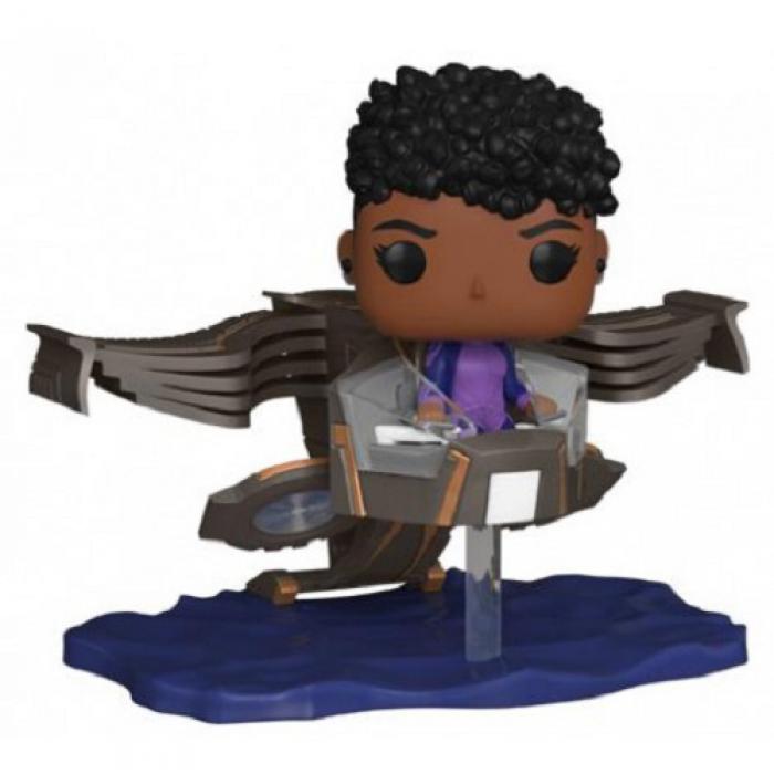 ΦΙΓΟΥΡΑ FUNKO POP! RIDES SUPER DELUXE: MARVEL BLACK PANTHER WAKANDA FOREVER SHURI IN SUNBIRD #110 BOBBLE-HEAD