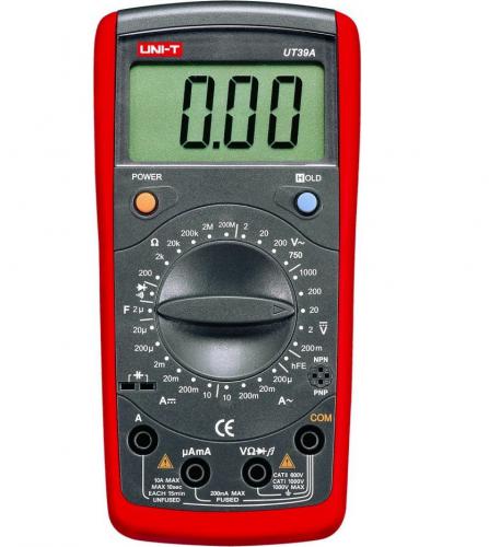 ΨΗΦΙΑΚΟ ΠΟΛΥΜΕΤΡΟ UNI-T UT39A+
