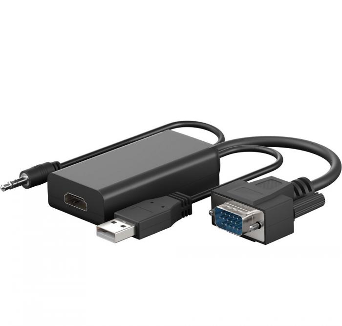ΜΕΤΑΤΡΟΠΕΑΣ HDMI ΣΕ VGA GOOBAY 61259
