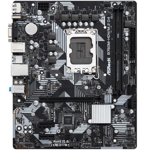 ΜΗΤΡΙΚΗ ΚΑΡΤΑ ASROCK B760M-HDV/M.2 D4 2x DDR4 s1700 USB 3.2