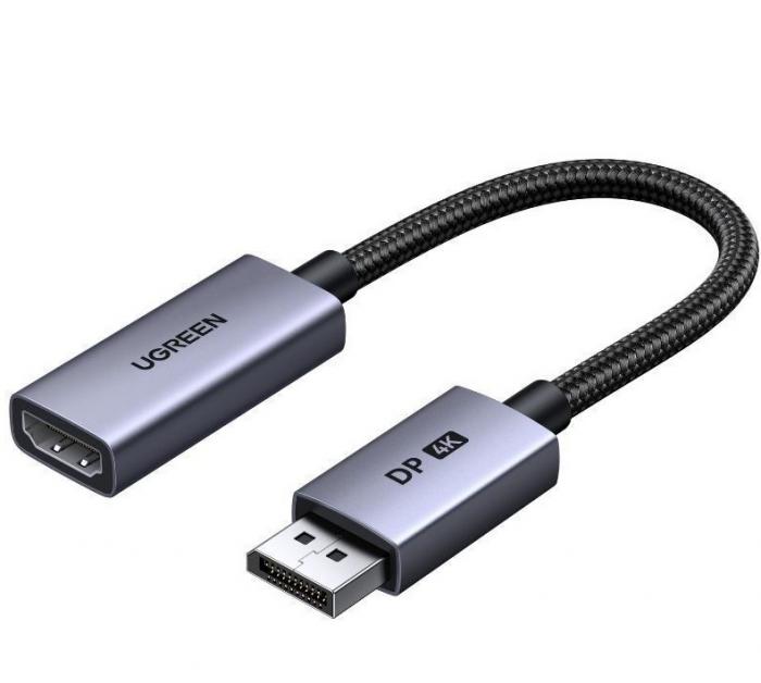 ΜΕΤΑΤΡΟΠΕΑΣ UGREEN DP139 95418 DP ΣΕ HDMI F/M 4K/60Hz BLACK