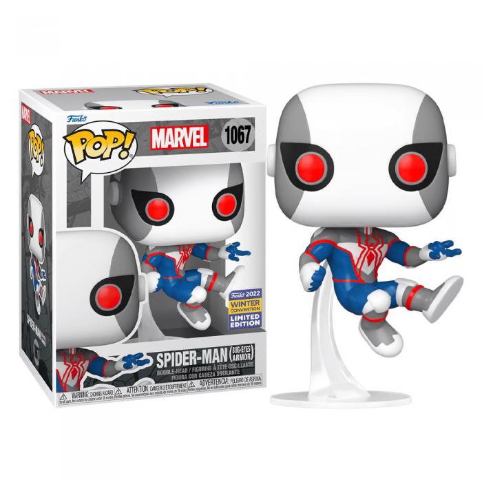 ΦΙΓΟΥΡΑ FUNKO POP! MARVEL COMICS - SPIDER-MAN BUG-EYES ARMOR CONVENTION LIMITED EDITION #1067 BOBBLE-HEAD