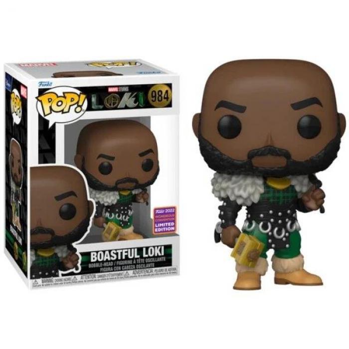 ΦΙΓΟΥΡΑ FUNKO POP! MARVEL: LOKI - BOASTFUL LOKI CONVENTION LIMITED EDITION #984 BOBBLE-HEAD