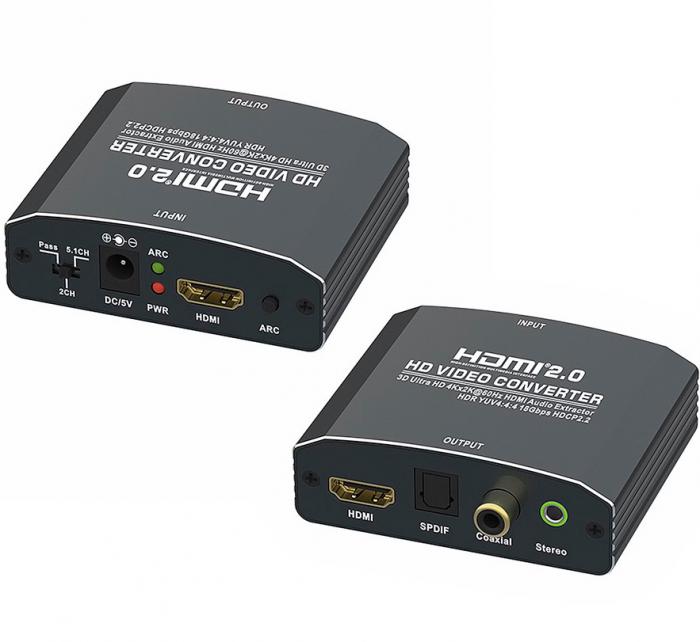 ΜΕΤΑΤΡΟΠΕΑΣ HDMI AUDIO EXTRACTOR POWERTECH CAB-H153