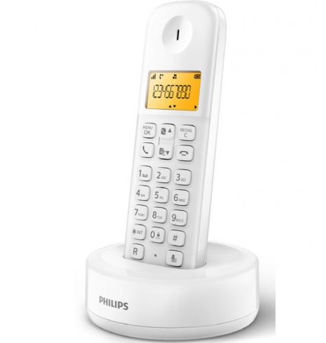 ΤΗΛ. ΣΥΣΚΕΥΗ PHILIPS D1601W-34 WHITE (ΑΣΥΡΜΑΤΟ)
