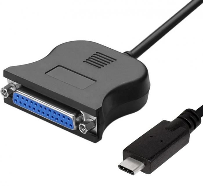 ΚΑΛΩΔΙΟ POWERTECH TYPE USB-C ΣΕ DB25 CAB-UC062