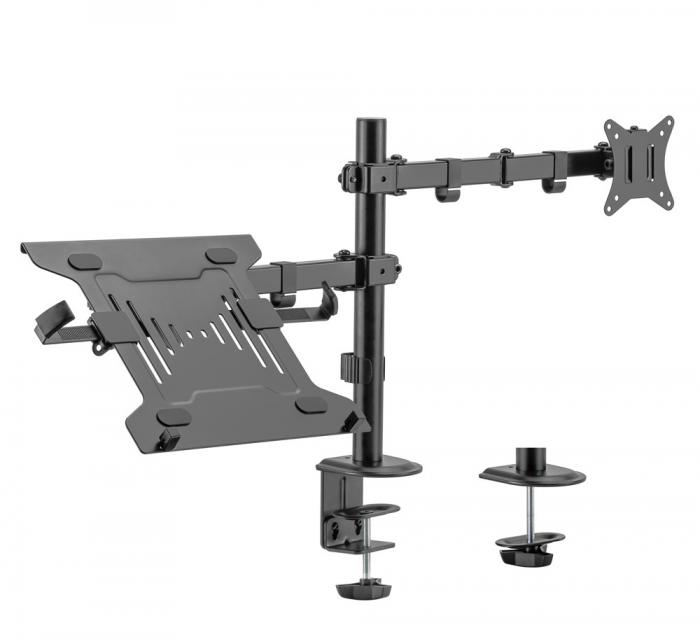 ΕΠΙΤΡΑΠΕΖΙΑ ΒΑΣΗ ΟΘΟΝΗΣ BRATECK ΑΠΟ 13'' - 32'' LDT66-C024ML