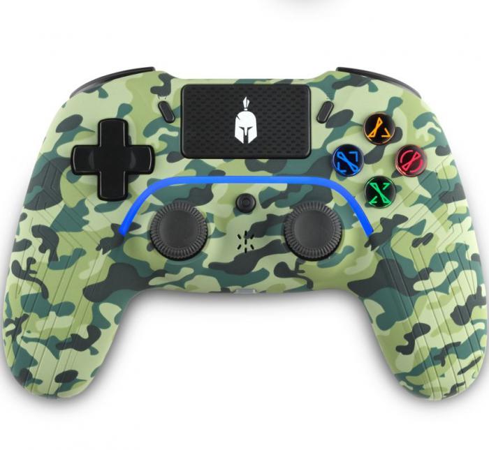 GAMEPAD SPARTAN GEAR ASPIS 4 PC / PS4 GREEN CAMO