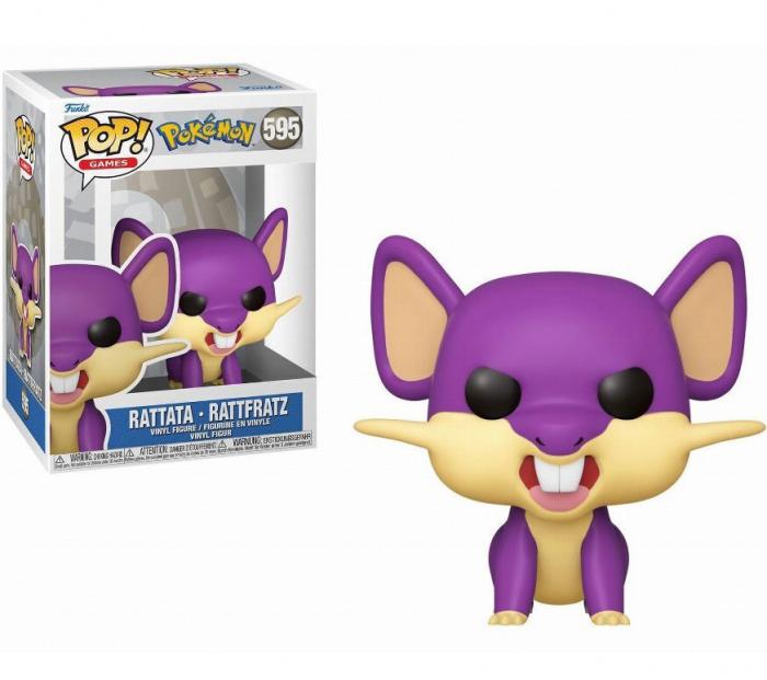 ΦΙΓΟΥΡΑ FUNKO POP! GAMES: POKEMON - RATTATA #595
