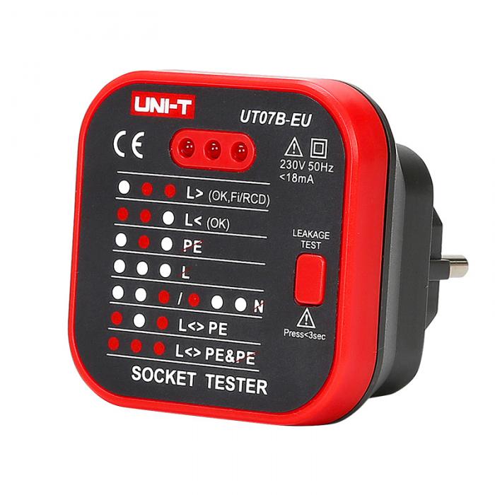 ΔΟΚΙΜΑΣΤΙΚΟ ΠΡΙΖΑΣ SCHUKO UNI-T UT07B-EU