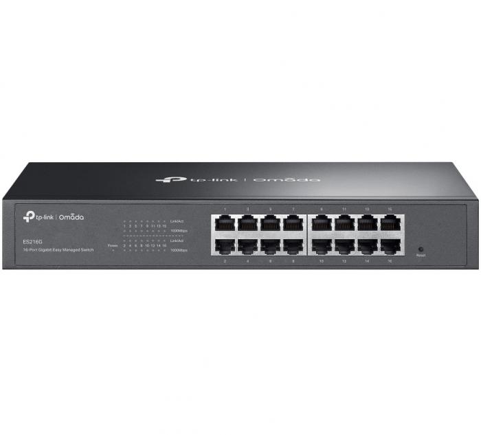 SWITCH TP-LINK ES216G 16 PORTS 10/100/1000Mbps