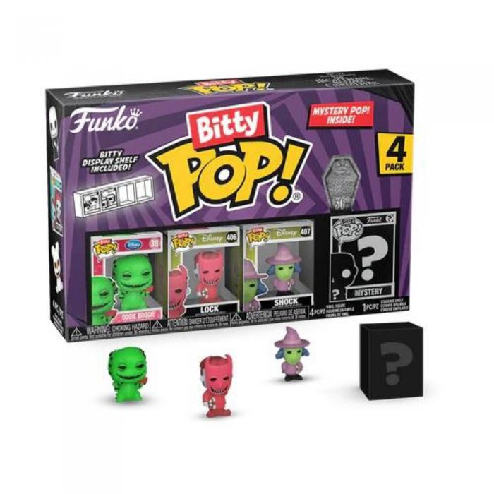 ΦΙΓΟΥΡΕΣ FUNKO BITTY POP! 4-PACK: THE NIGHTMARE BEFORE CHRISTMAS - OOGIE BOOGIE