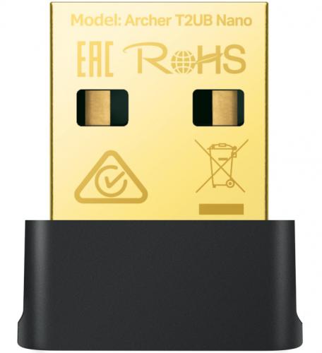 ΑΣΥΡΜΑΤΗ ΚΑΡΤΑ ΔΙΚΤΥΟΥ - BLUETOOTH USB TP-LINK ARCHER T2UB NANO VER. 1.0