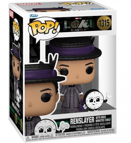 ΦΙΓΟΥΡΑ FUNKO POP! MARVEL: LOKI - RENSLAYER WITH MISS MINUTES #1315